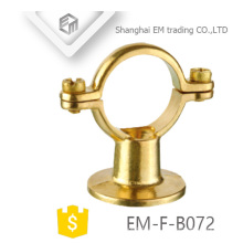 EM-F-B072 Saddle Brass wire hanging pipe clamp